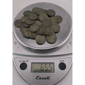 1944-P United States Jefferson Silver War Nickels G-VF 35% Silver